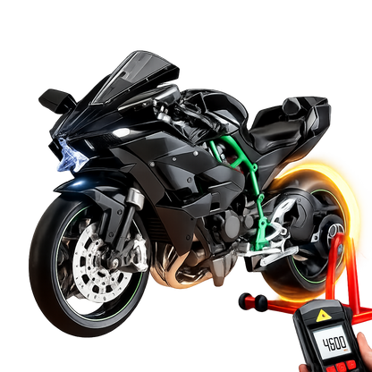 KAWASAKI NINJA HR2 CON HUMO,LUCES Y SONIDO